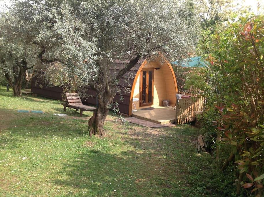 Igloo Garden Lake Soiano Del Lago Exterior foto